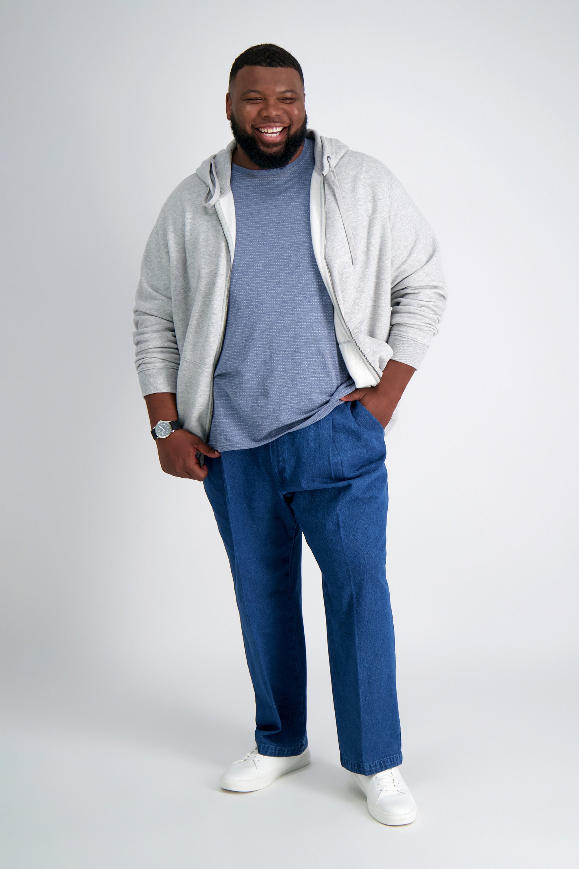 BIG & TALL Work to Weekend® Denim, , hi-res#color_lt stonewash