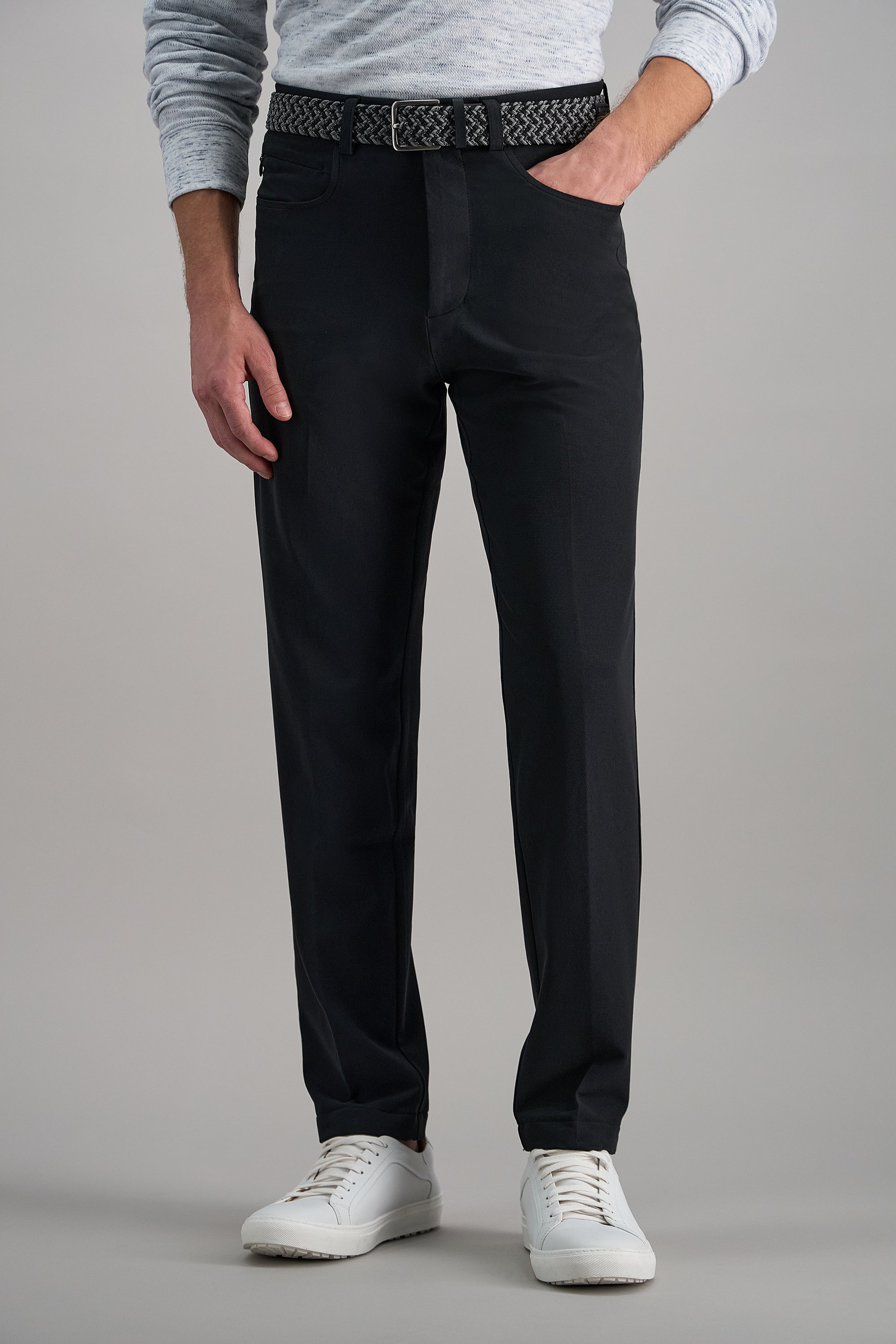 The Active Series™ 5-Pocket Tech Pant - Haggar.com#color_black